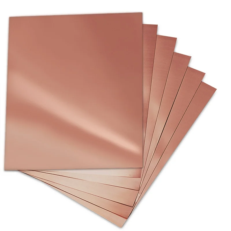 Phosphorus Deoxidized Copper Plate Tp1 Tp2 Copper Sheet C1220 C12200 Red Copper Sheet
