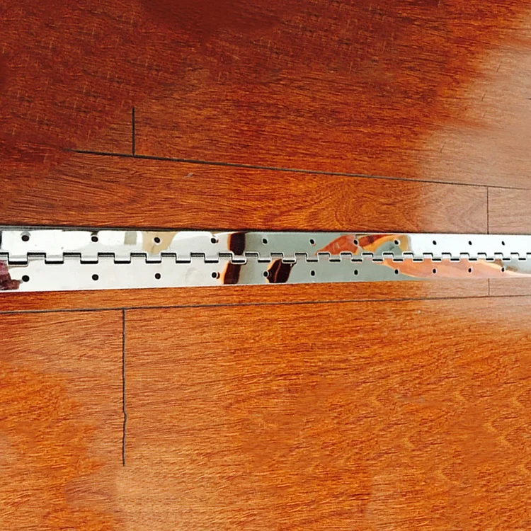 Promotional cheap high quality long aluminum continuous offset piano hinge