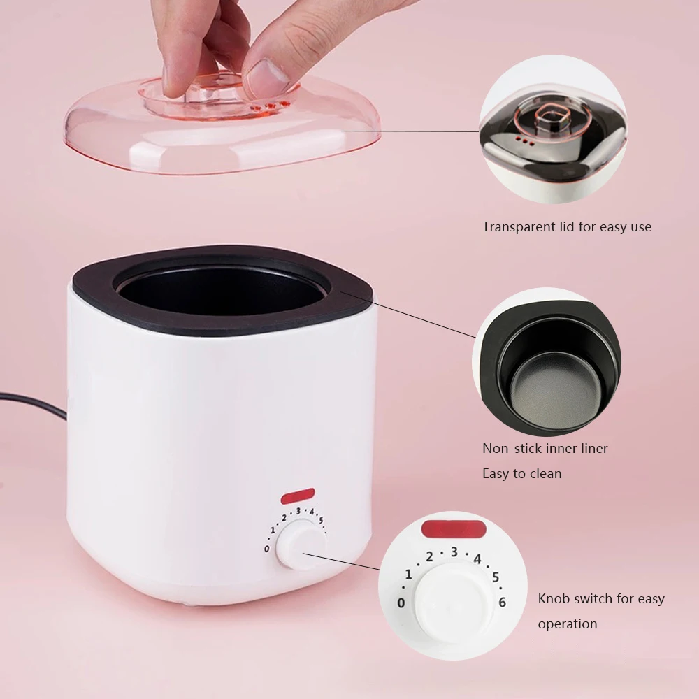 Hot Selling Multi-speed Temperature Adjustment Electric Wax Heater Professional 200Ml Depilatory Wax Melting Machine