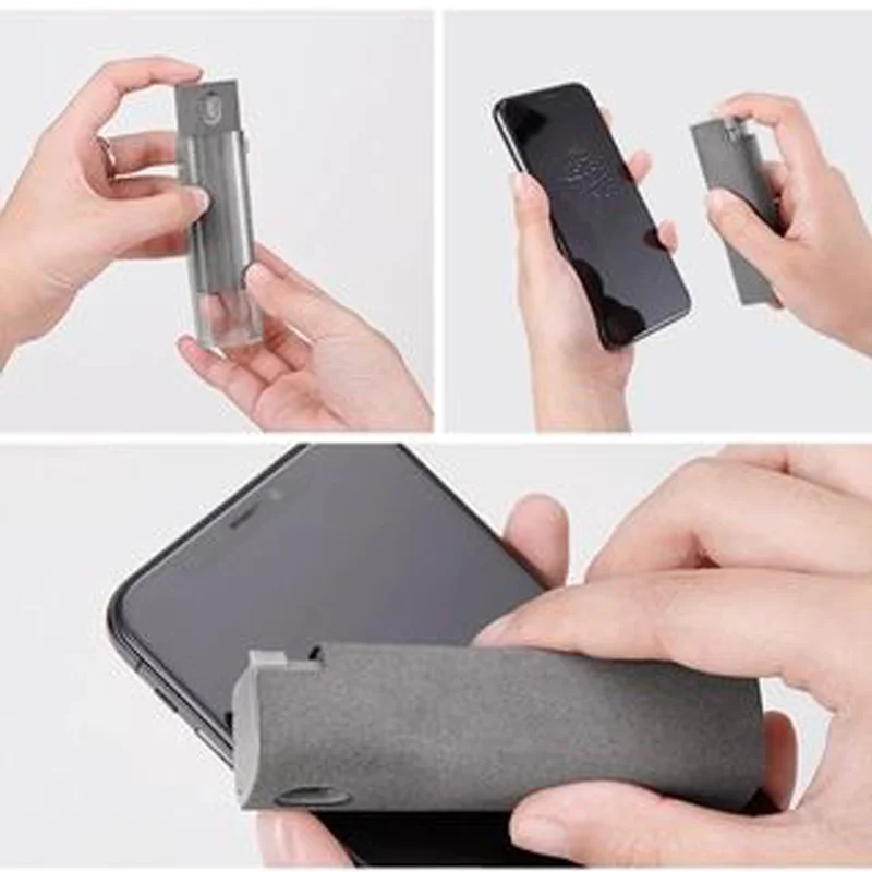 2 в 1 очиститель экрана телефона спрей компьютерный экран для удаления пыли Набор очистки артефакт