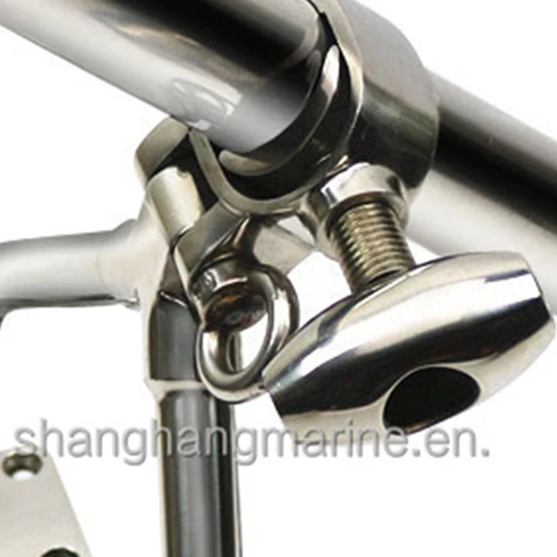Shanghang Boat Accessories Fishing Rod Holder with Knob and Base Stainless Steel Boat Rod Holder for Outriggers