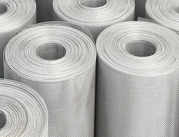 4mm 3.35mm 3.15mm  Plain Weave Square Stainless Steel Woven Wire Mesh For Filter Screen