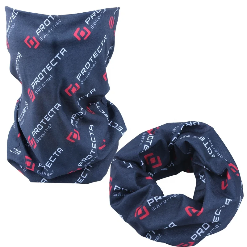 Hot Sale Custom Design Polyester sublimation printing seamless tube bandana neck gaiter face cover
