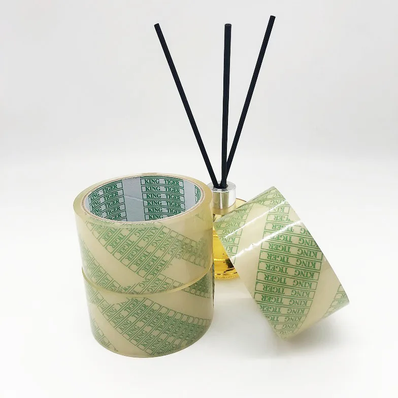 Custom Size Clear PLA Sealing Adhesive Tape Waterproof Biodegradable Compostable for Carton Sealing