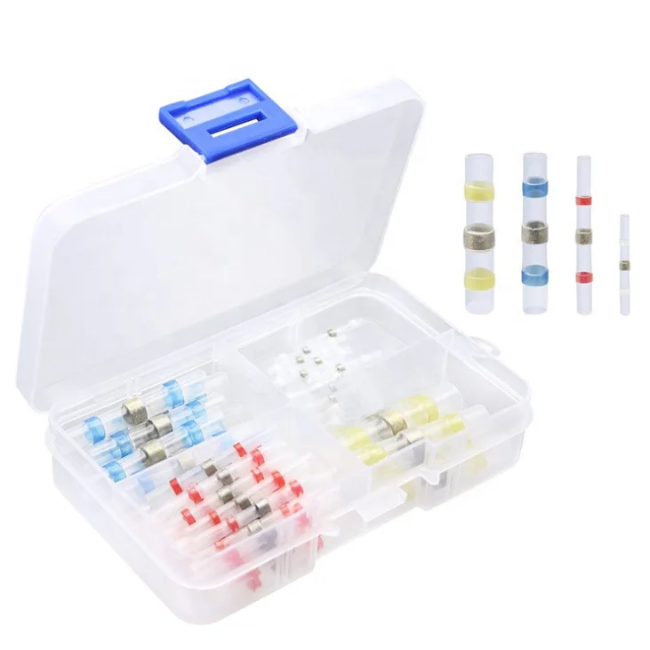 HXT31 AWG16-14 Professional Processed Joint Terminal Heat Shrink Solder And Seal Wire Butt Cable Connector