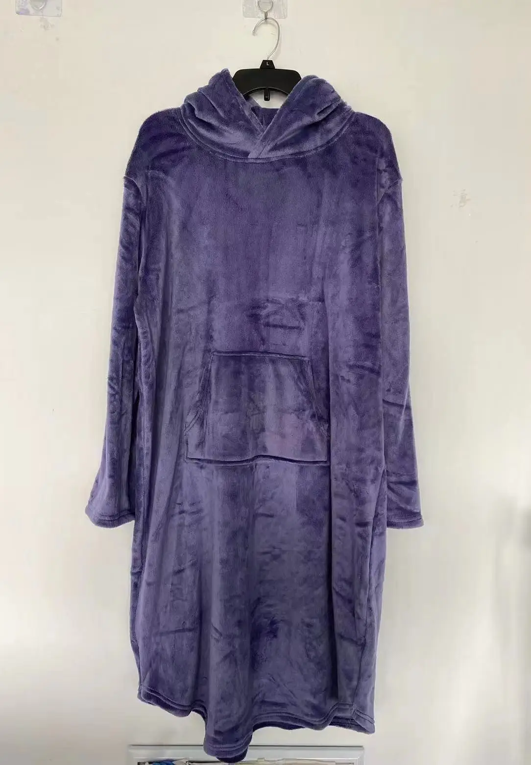 ladies fleece bathrobe