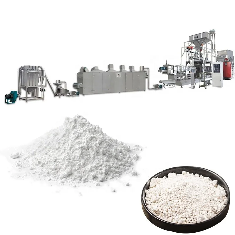 Stainless steel pregelatinized starch oil drilling modified corn starch making machine