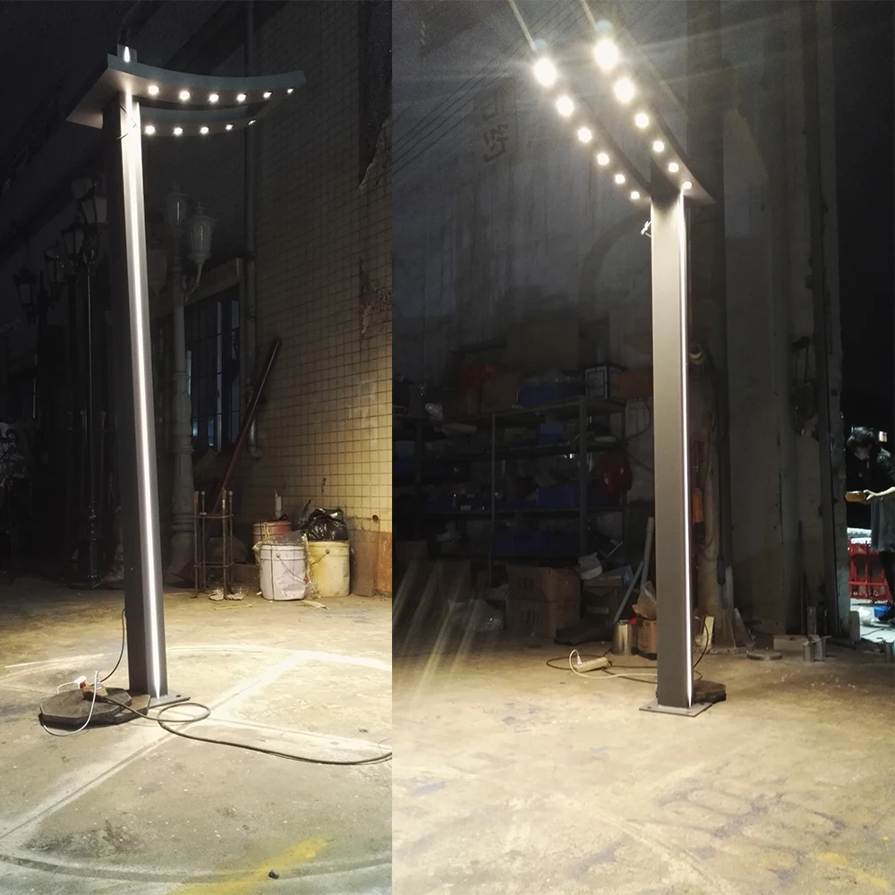 Urban Landscape Lighting Outdoor LED Garden and Pathway Bollard Light Pole for Sale