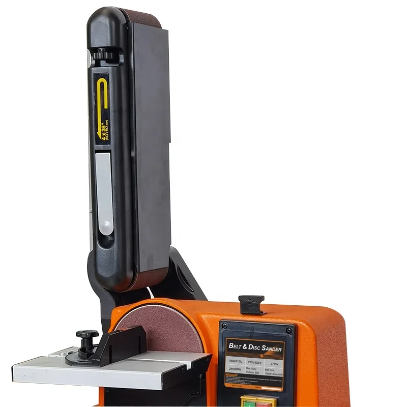 370W patent home use combo disc belt sander 4*36 lijadora de banda