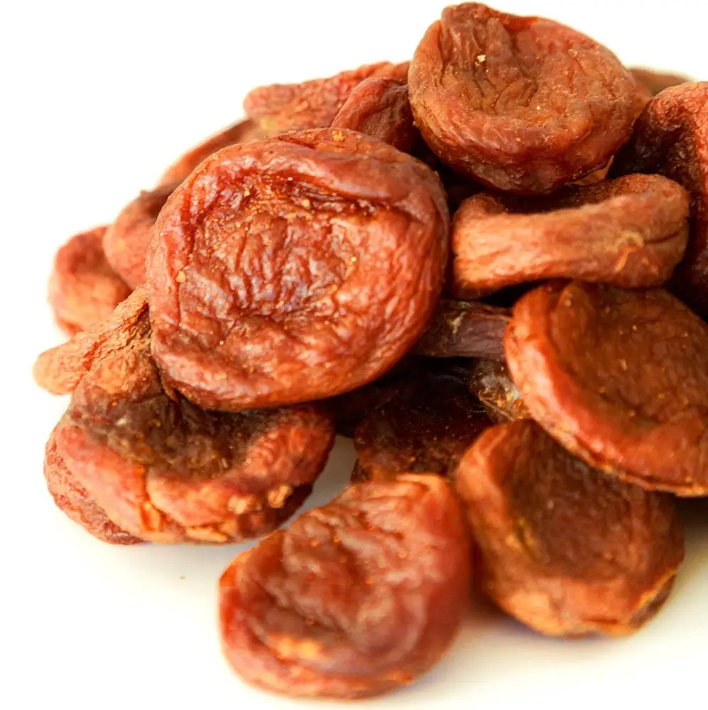 
Sweet organic dried apricot snack 