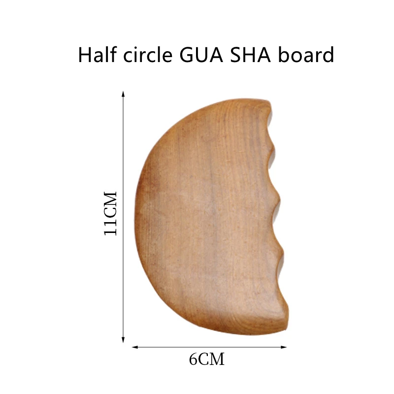 Инструмент Для Массажа Гуаша из натурального дерева