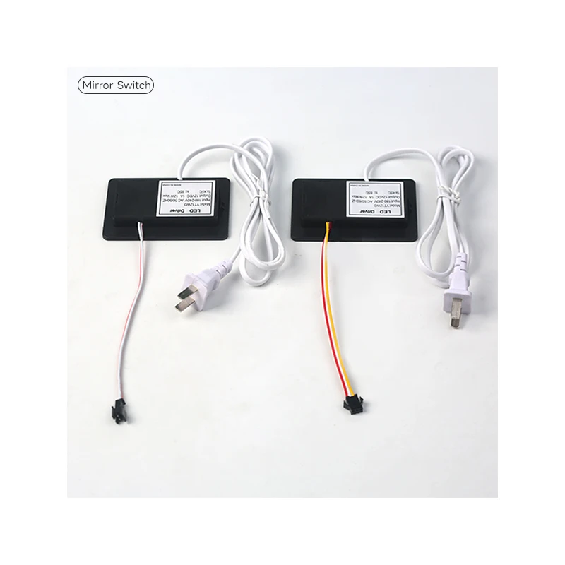 FICLUX Smart DC12V LED ir hand scan dimmer 1A 12W Monochrome two-color hand sweep sensor switch for LED mirror