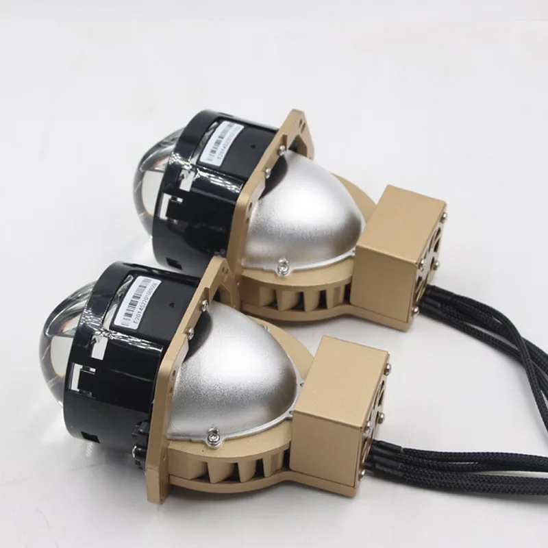 DAO New Auto Lighting System 3.0 inch Laser LED Bi-beam Projection lens 75W Car Headlights led projector lens