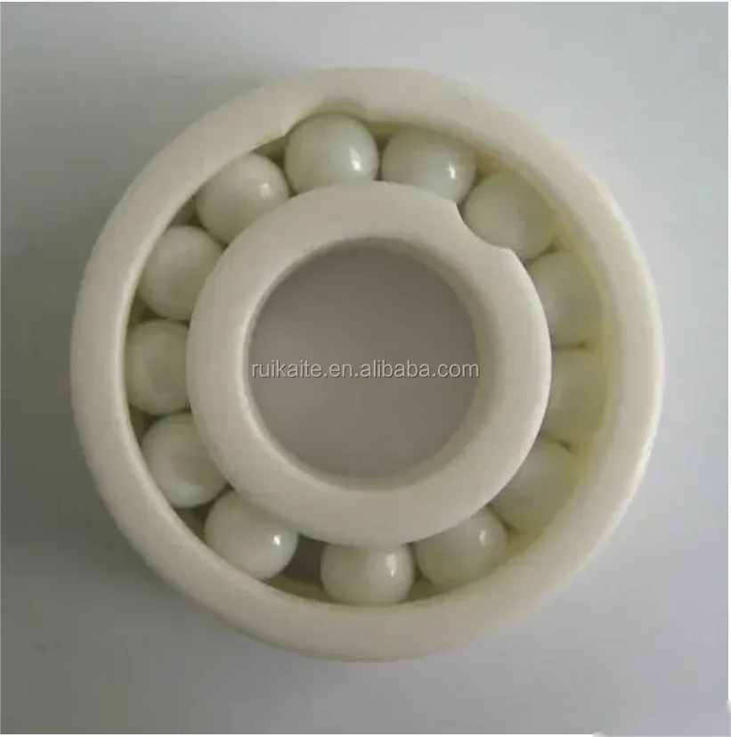 PEEK6000 10*26*8mm  PEEK6001 12*28*8mm PEEK6002 15*32*9mm PEEK6002 15*32*9mm high temperature resistant plastic bearings