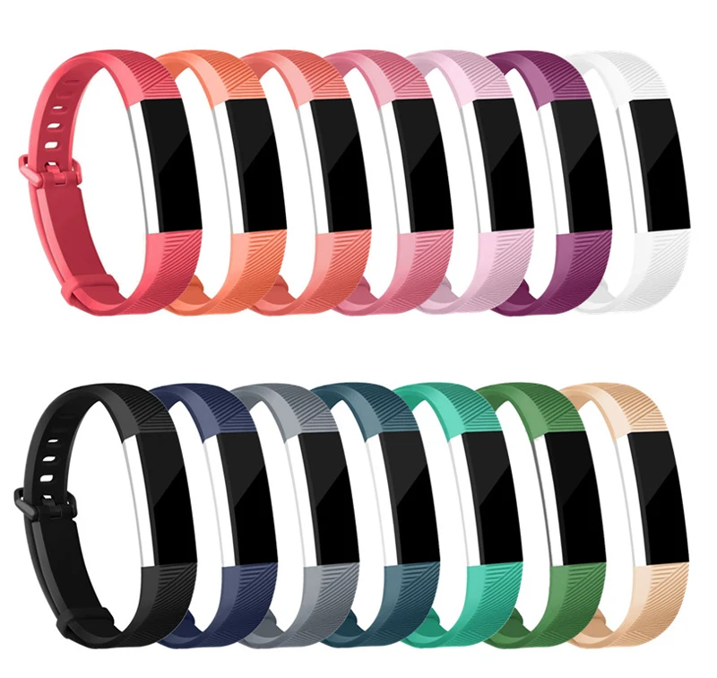 Replacement silicone wrist band strap for fitbit alta hr band strap alta universal watch bands for fitbit alta watch strap