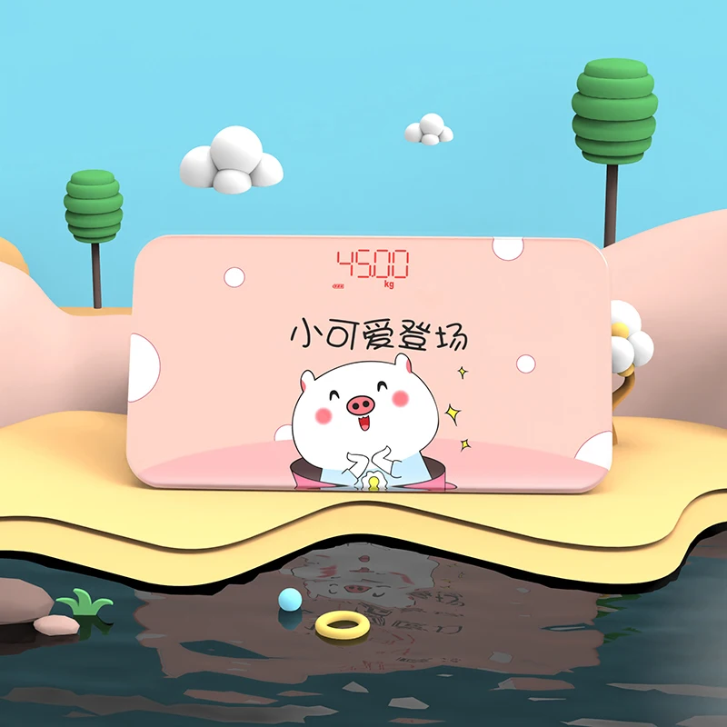 BSCI ISO9001 certified factory USB charging personal bathroom weight scale