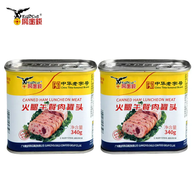 Natural canned meat luncheon OEM canned luncheon meat Competitive Price halal canned meat