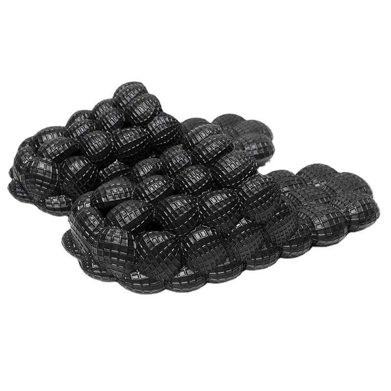 Wholesale new Unisex Bubbles Balls Slippers bubble slides household massage slippers men bubble shoes Lychee slippers