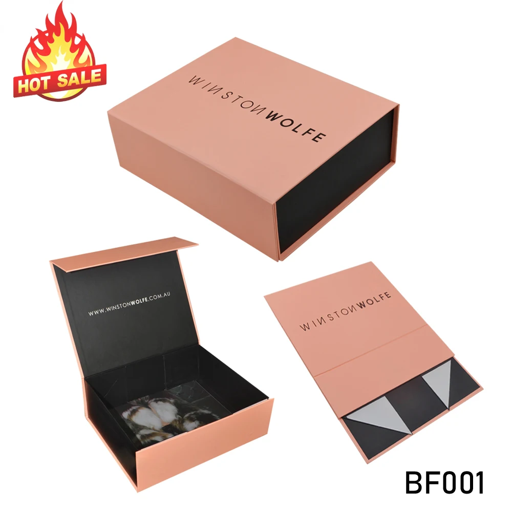
Luxury black cosmetic custom packaging gold silver foil logo slide out open paper drawer box 