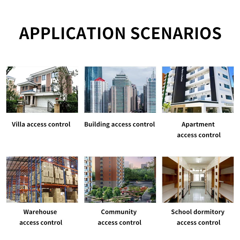 High Compatibility Door Phone System Doorbell Smart SIP Video Doorphone With Access Control Intercom And Broadcast