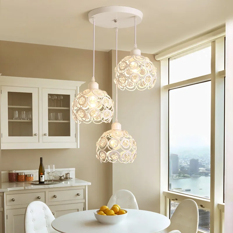 Contemporary Luxury Home Bedroom Led Round Ceiling Crystal Modern Chandeliers & Pendant Lights