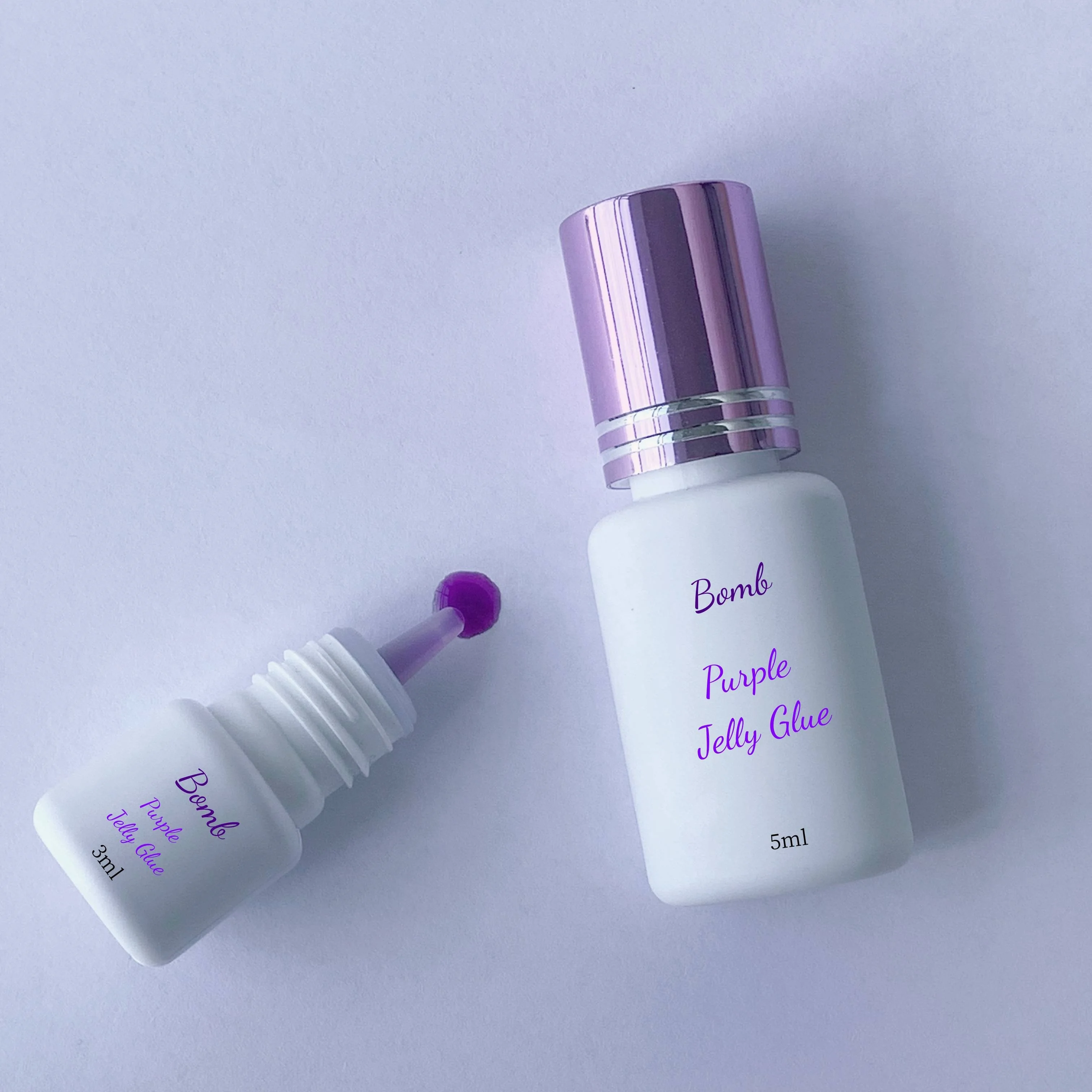 Bomb Adhesive Sensitive Clear Pink Extension Glue Lash South Korea Strong Waterproof Eyelash Glue