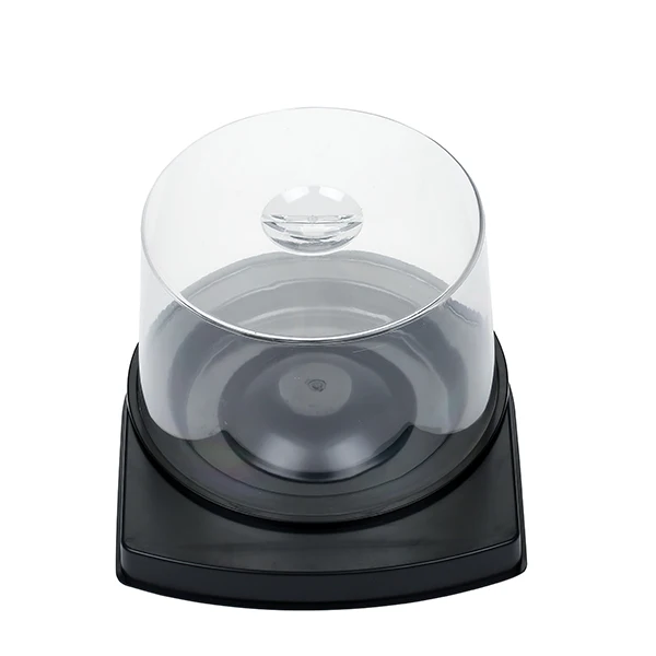 square Cheese Board Hot Selling 12 Inch clear Cake Display Container Carriers Lids Plastic Cake Dome