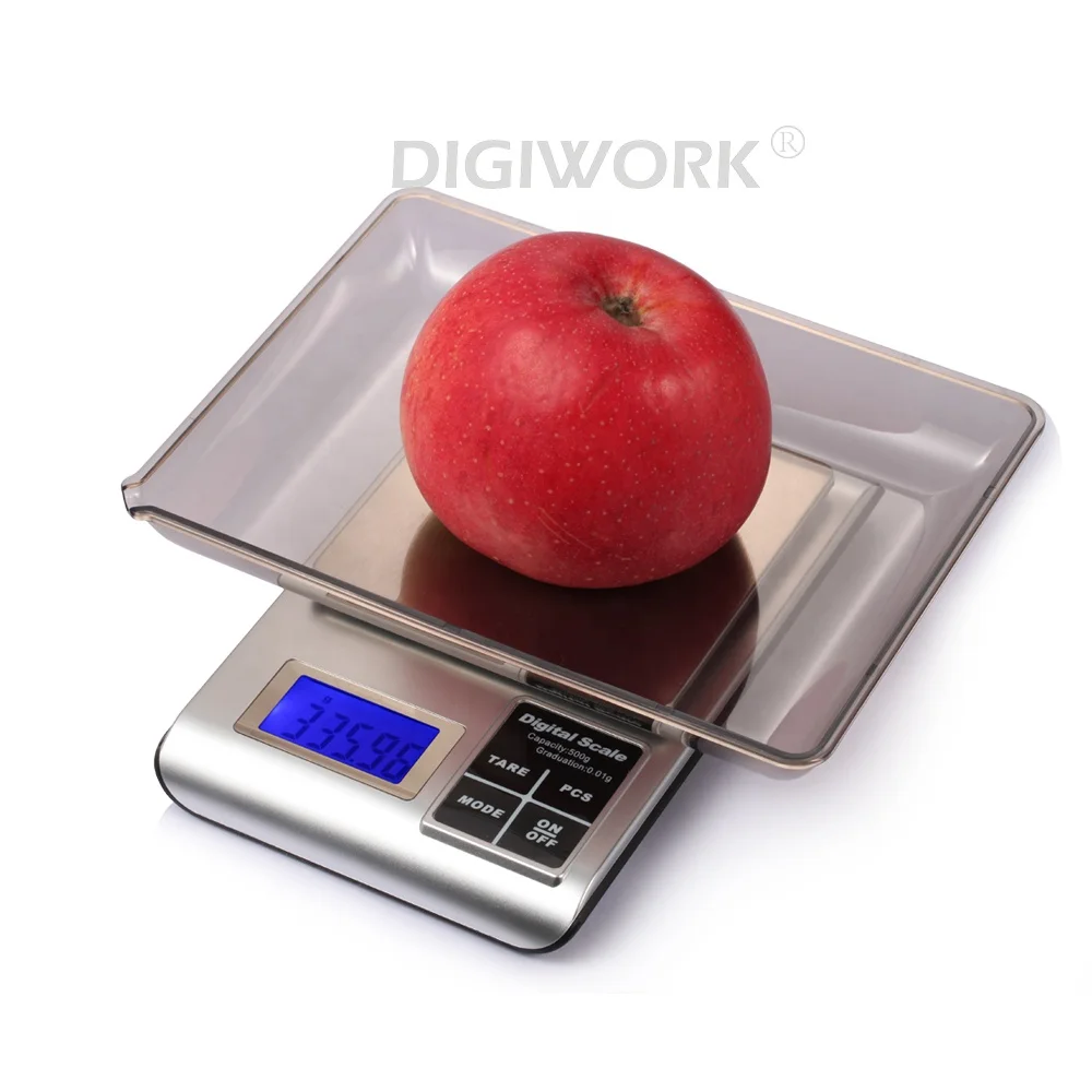 NEWPRO hot selling digital kitchen scale portable weighing solution with 1kg weigh max and accuracy 0.1g
