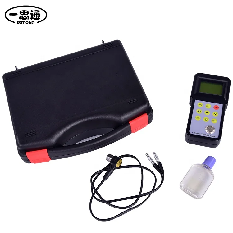 High quality Replacement probe Digital Ultrasonic thickness gauge meter for sale, ultrasonic thickness gauge price