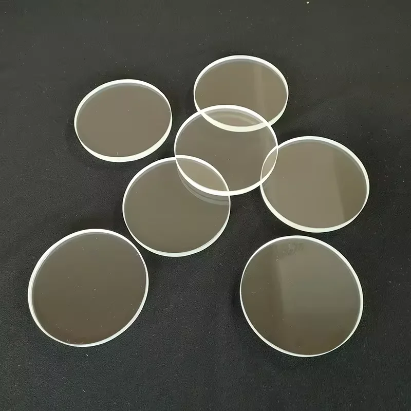 heat resistant sight window glass discs tempered borosilicate glass plate