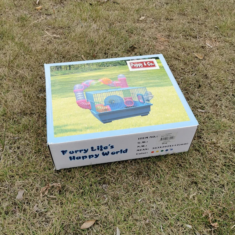 Wholesale Factory Luxury Custom Fold Cheap Plastic Metal Acrylic Hamster Cage for Sale