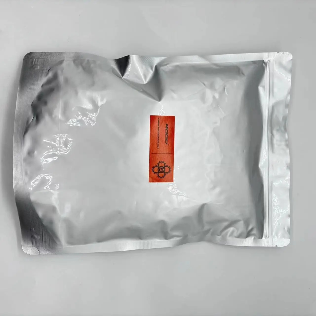 Изготовленный на заказ логотип Серебряный Ziplock для одежды металлическая Алюминиевая сумка молнии упаковки футболок