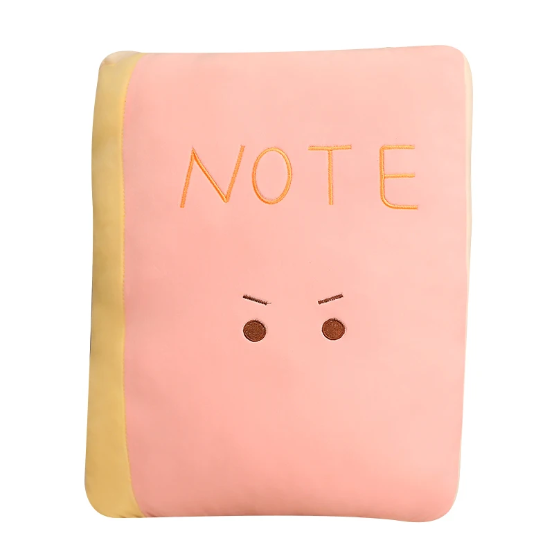 cartoon stuffed colorful pencil eraser rubber triangle stationery plush pillow
