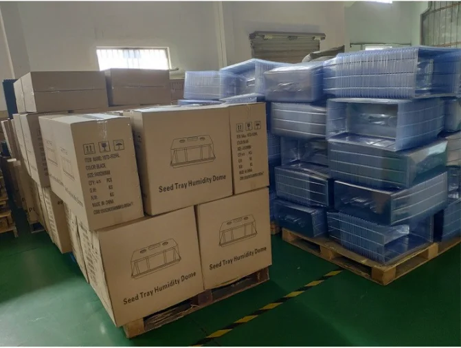 Wholesales Agriculture eco-friendly reusable 1020 Seedling Starter Hydroponics Nursery Trays & Lids