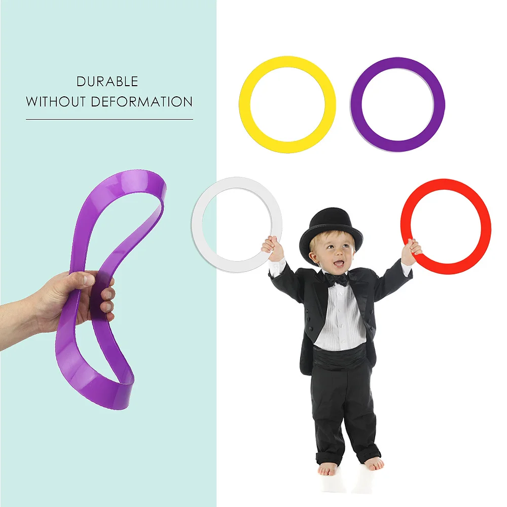Funny game juggling rings wholesale outdoor fitness training plastic exercise agility rings