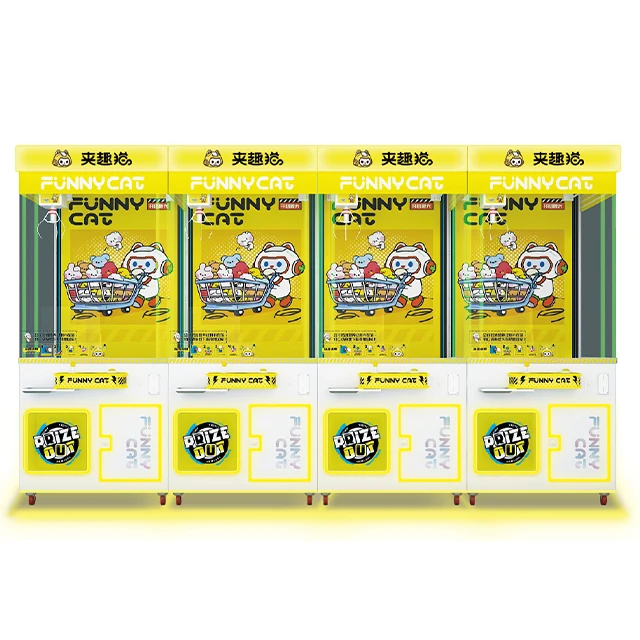 High -end custom interactive experience trendy toys boutique blind box hook claw doll machine
