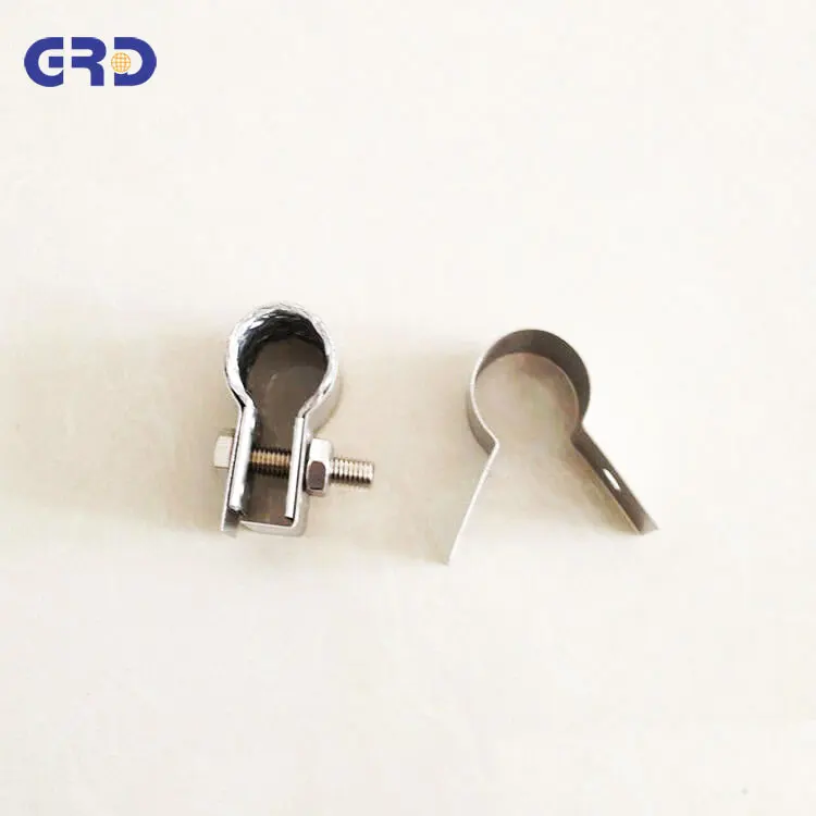 H C G M shape stainless steel clamp for terminal connecting sic heating element