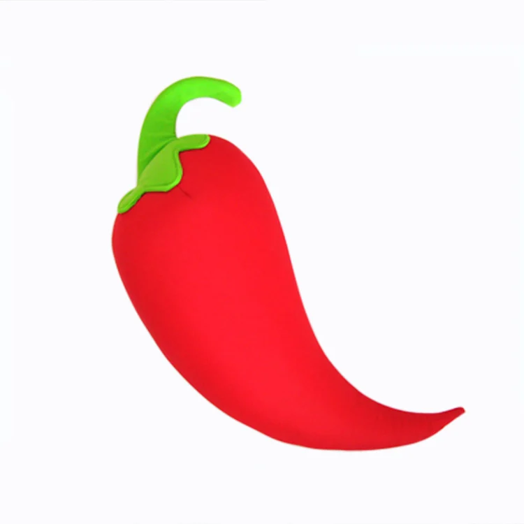 
vegetable decorative back support cute soft high quality plush fabric animal shape cushion for seat and sofa 