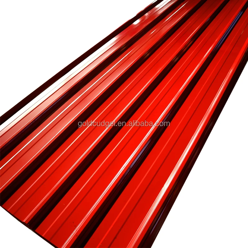 Custom Color Pre-painted Sgch Tole PPGI Zinc Galvanized Corrugated Steel Metal Roofing Sheet