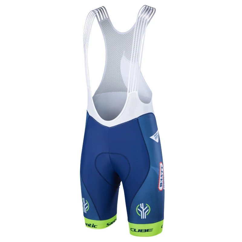 
4D breathable custom men cycling short bibs 