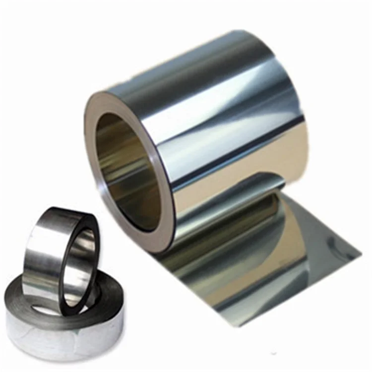 Metal Raw Material Series Roll Price Per Ton Mirror India 410 430 2B Stainless Steel Foil