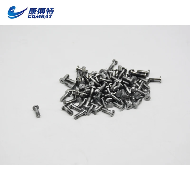 Molybdenum screws nuts bolts  standard parts or customized from Luoyang Combat