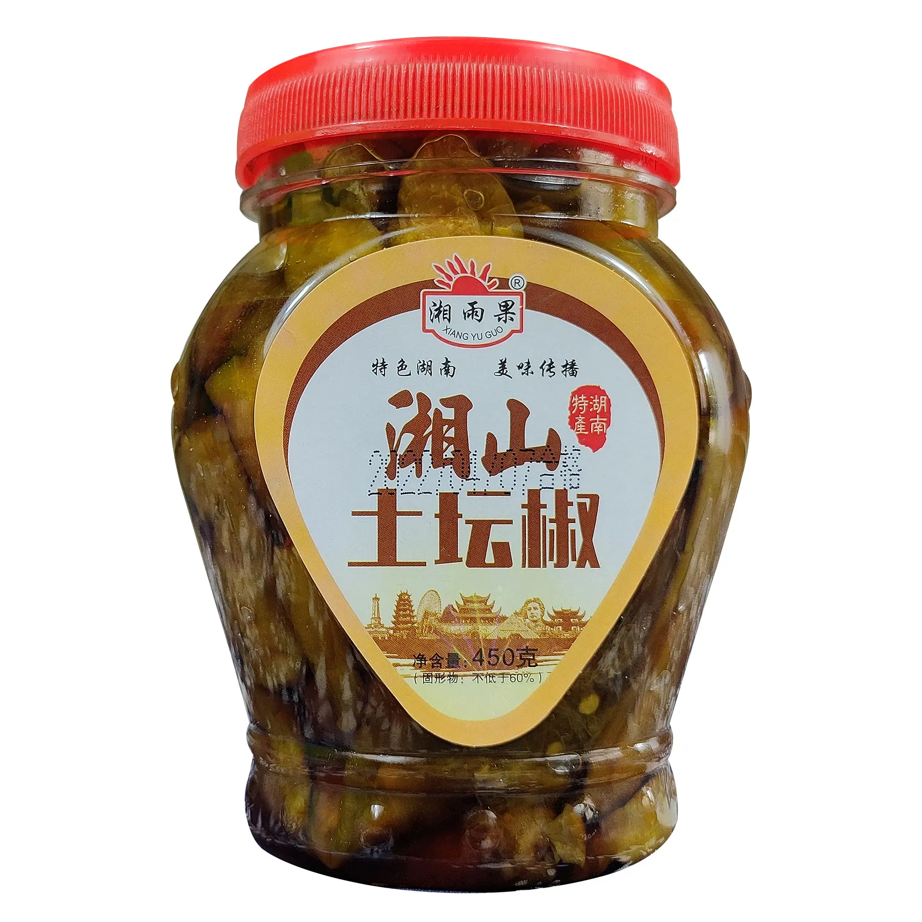 Chinese Flavor High quality Pickled Vegetables Canned Water Oil Spicy Pepper Pickles Preserved Pickle
