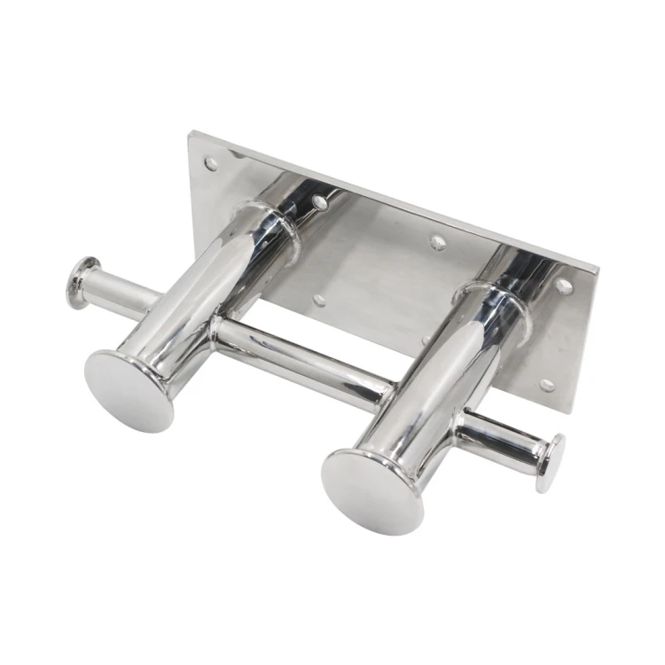 Mirror Polished AISI316 Stainless Steel Double Cross Marine Mooring Boat Yacht Ship Bollard Bollards