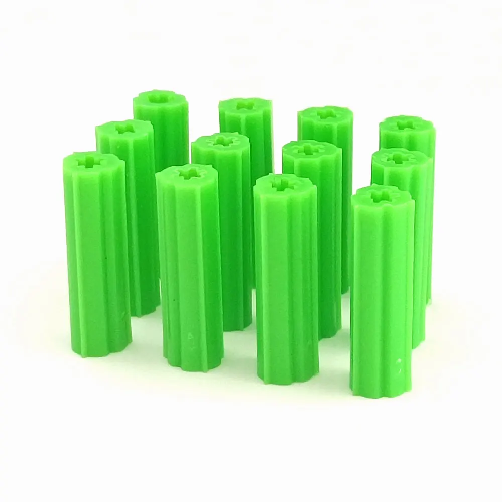 Wholesale Green Expansion Tube Plastic Expansion Plug Wall Plug Plastic Anchor