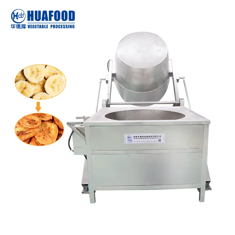 KLS Industrial Deep Fryer Stainless Steel Fried Chicken Continuous Oil Batch Frying Machine for Food