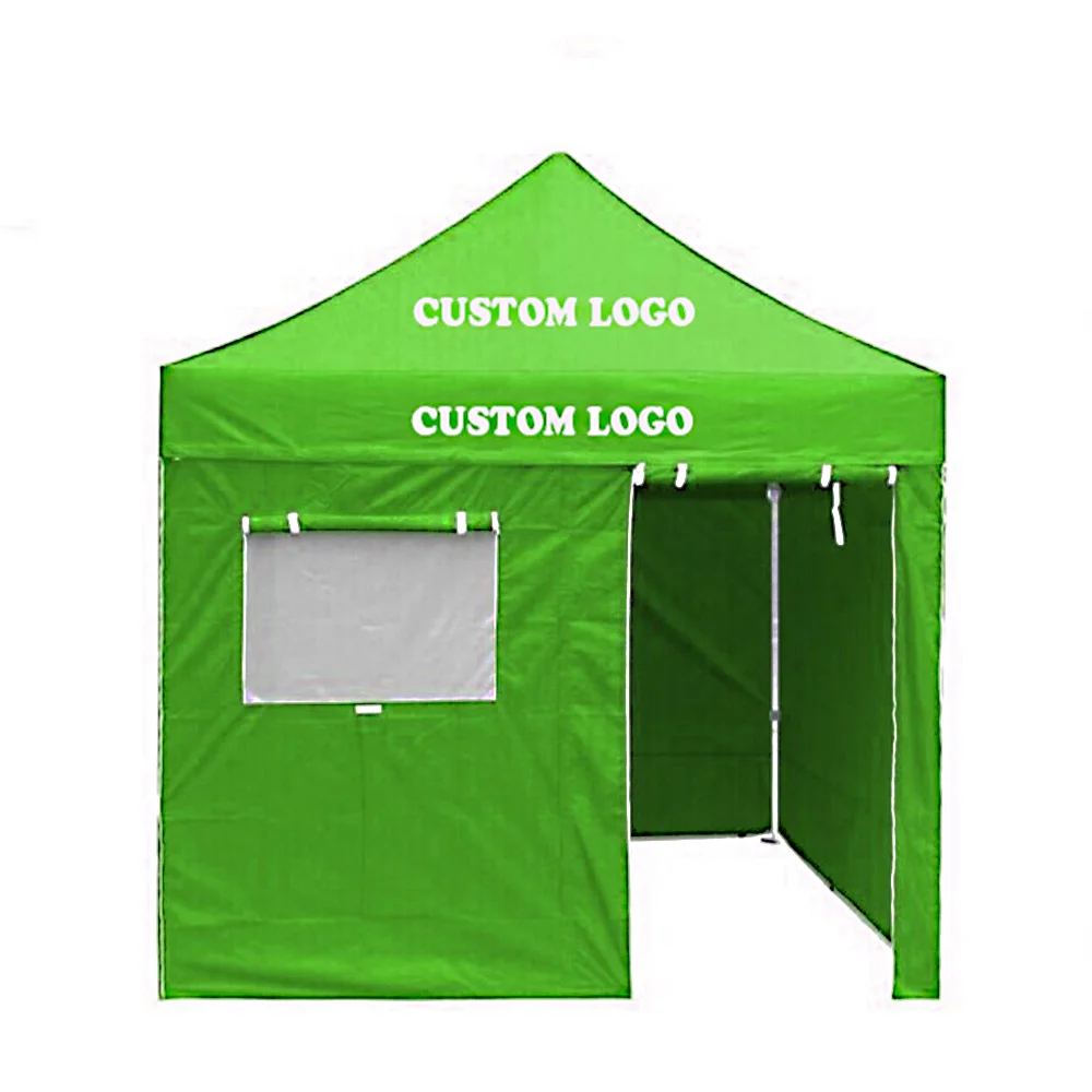 3x3 Custom printed logo 10x10 Folding pop up advertising pop up tent