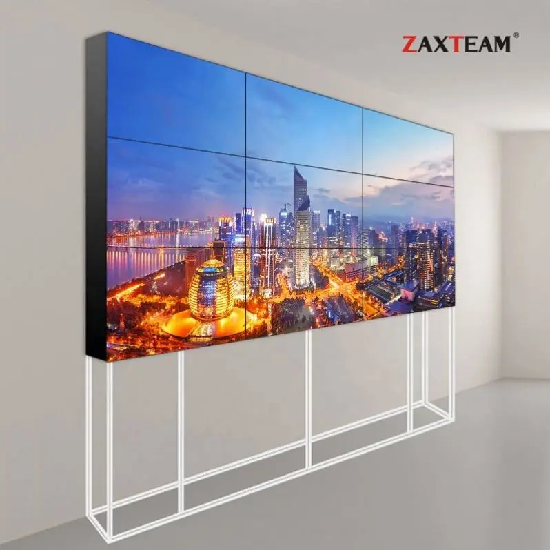 Shopping mall advertising display LCD video wall touch screen display Indoor wall