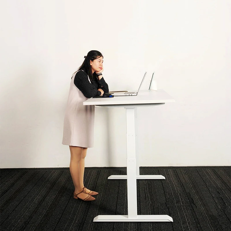 Office furniture A16 work station height adjustable desk electric sit stand table frame