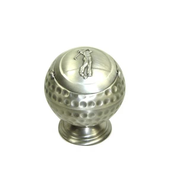 Golf ball alloy pocket ashtray